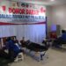 Rangkaian Kegiatan HUT TNI AU ke 76, Lanud Anang Busra Laksanakan Kegiatan Donor Darah