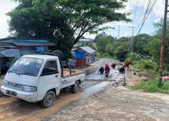 Gara-gara Solar Tumpah, Sejumlah Pengendara Terpeleset