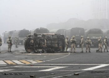 Rusia Kirim Pasukan ke Kazakstan untuk Menghentikan Pemberontakan
