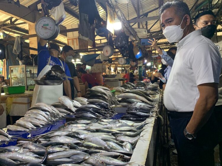 Cek Harga Jelang Nataru, Walikota Tarakan Sidak ke Pasar Gusher