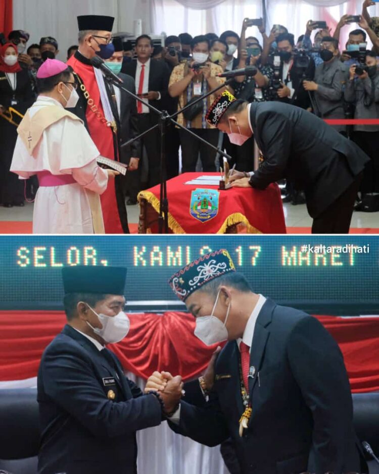 Albertus Dilantik di Sidang Paripurna, Resmi Menjabat Ketua DPRD Kaltara yang Baru