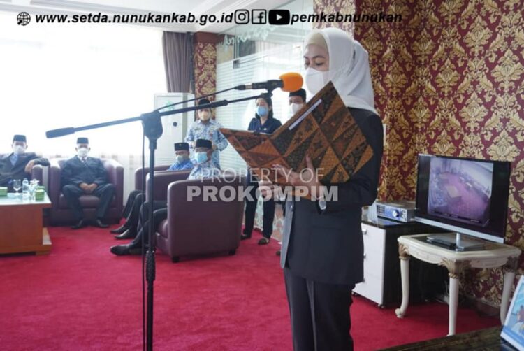 Bupati Kembali Lantik Pimpinan Tinggi Pratama, Jabatan Administrator dan Jabatan Fungsional