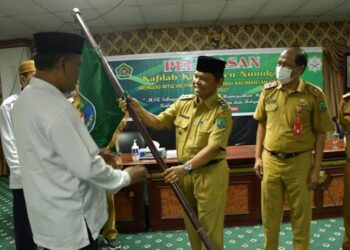 Target Juara 1, Wabup H. Hanafiah Melepas Secara Resmi 47 Peserta Kafilah Nunukan Untuk Berlaga Ditingkat Provinsi