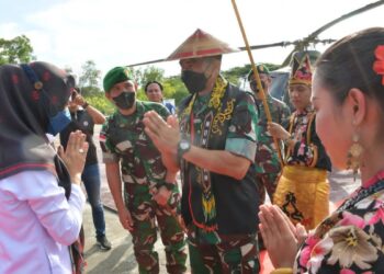 Genap Sebulan Usai Dilantik, Pangdam Tri Budi Utomo Berkunjung ke Nunukan