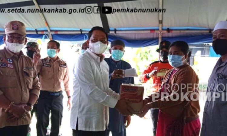 Wabup Hanafiah Hadiri Penutupan Posko Penanggulangan Bencana Dampak Kebakaran Pemukiman Kelurahan Nunukan Timur