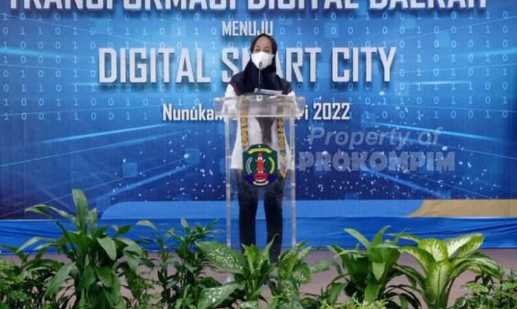 Bupati Laura Hadiri Sosialisasi Transformasi Digital Daerah Gelaran Bank Kaltimtara
