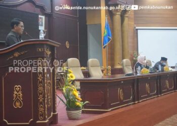 Raperda RPJMD Tahun 2021 – 2026, Wabup Hanafiah Sampaikan Jawaban Pemerintah Terhadap Pandangan Fraksi DPRD