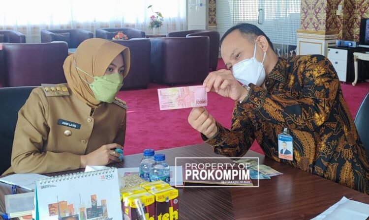Audiensi Dengan Bupati Nunukan, Kepala Perwakilan Bank Indonesia Perkenalkan Uang Emisi 2022