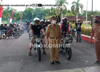 Hanafiah ‘Digeruduk’ Komunitas Motor RX King