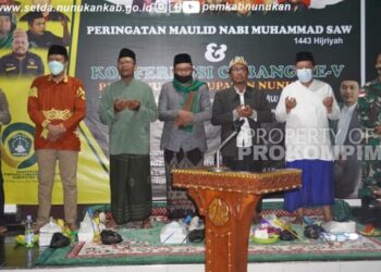 Wakili Bupati, Asisten Pemerintahan dan Kesra Setda Hadiri Konfercab PSNU Pagar Nusa Ke – V