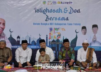 Hut Kabupaten Tana Tidung Ke 15, Wabup Nunukan H. Hanafiah Hadiri Tana Tidung Selamatan