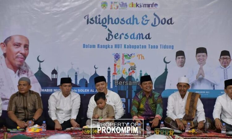 Hut Kabupaten Tana Tidung Ke 15, Wabup Nunukan H. Hanafiah Hadiri Tana Tidung Selamatan