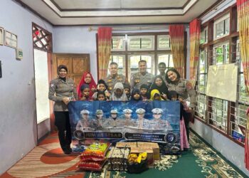 Program Jumat Sebar Satlantas Polres Tarakan Sasar Anak Panti Asuhan