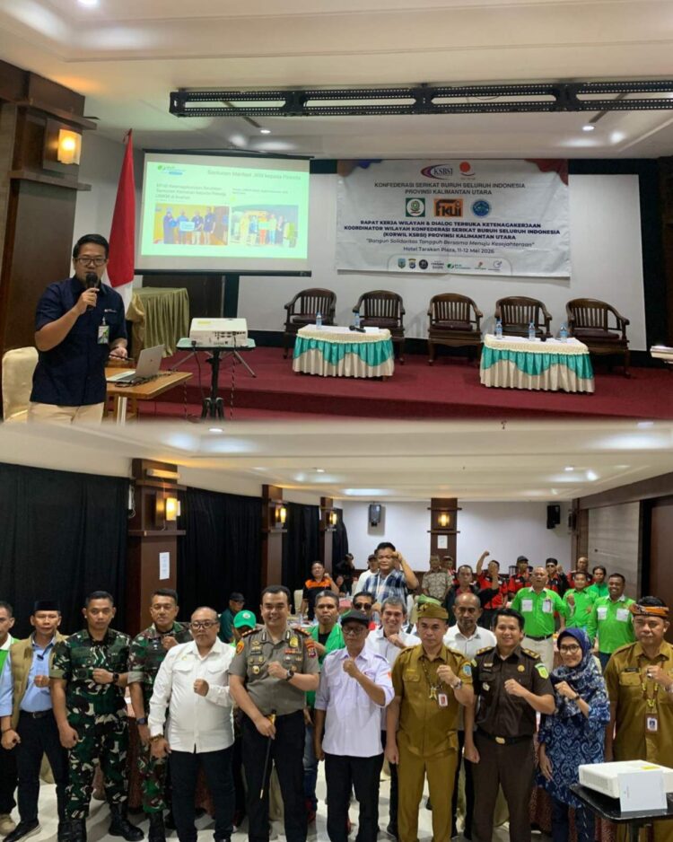 BPJS Ketenagakerjaan Tarakan Edukasi Buruh soal Manfaat 5 Program Perlindungan Kerja