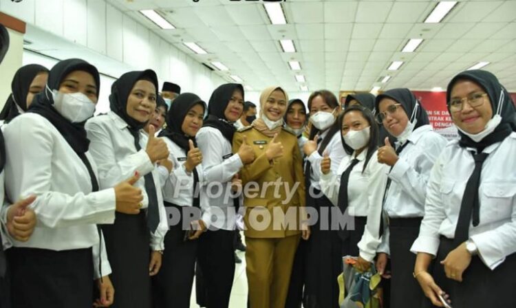 Pegawai Pemerintah Dengan Perjanjian Kerja (PPPK) Formasi Guru Kabupaten Nunukan Resmi Menerima SK