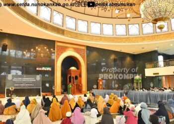 Buka Puasa Bersama Pemkab, Forkopimda dan Masyarakat Digelar di Masjid Hidayaturrahman Islamic Center