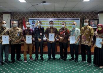 Disdukcapil dan OPD Pemkab Nunukan Tandatangani Perjanjian Kerja Sama Pemanfaatan Data Kependudukan