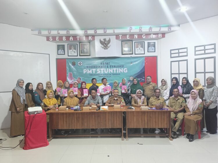 Kecamatan Sebatik Tengah Gelar Rakor dan Evaluasi Penanganan Stunting