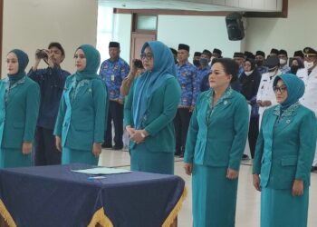 Pelantikan Ketua TP PKK dan Bunda PAUD, Ini Pesan Bupati