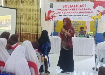 Kecamatan Sebatik Barat Gelar Sosilisasi Wawasan Kebangsaan dan Ketahanan Nasional