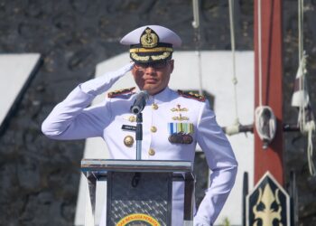 Upacara Peringatan Hari Ulang Tahun TNI AL Ke – 77