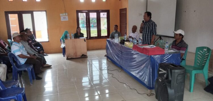 150 KK Urus Penerbitan Sertifikat Lahan Plasma di Wilayah Desa Srinanti dan Desa Tabur Lestari Kecamatan Seimenggaris