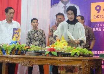 Peringati HUT Kabupaten Nunukan Ke – 23, Laura Buka Acara Expo