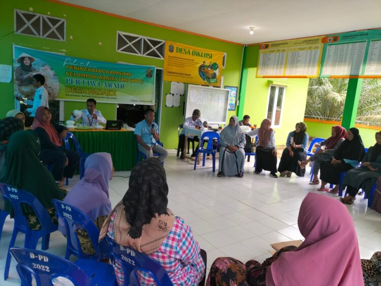 Pelatihan Peningkatan Kapasitas Kelompok Wanita Tani (KWT) Pertiwi Abadi Desa Padaidi Kecamatan Sebatik