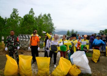 Sekitar 3 Ton Sampah Terkumpul di World Cleanup Day