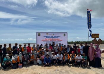 Kampanye Germas Peringati HUT Kabupaten Nunukan ke- 23 di Kecamatan Sebatik Timur