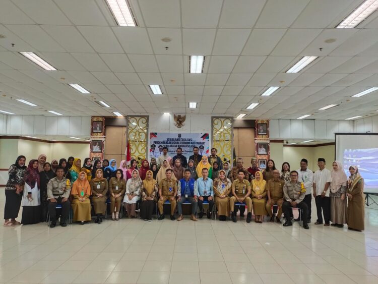 Perkuat Jaringan Usaha, Pelaku UMKM Nunukan Selatan Ikuti Sosialisasi Fasilitasi Pengembangan Usaha Ekonomi Masyarakat