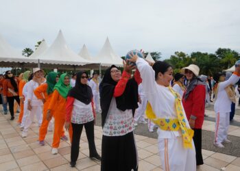 Eratkan Tali Silaturahmi, DWP Kabupaten Nunukan Gelar Out Bound