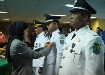 Bupati Nunukan Melantik Pejabat Pimpinan Tinggi Pratama, Administrator, Pengawas, dan Jabatan Fungsional di Lingkungan Pemerintah Daerah Kabupaten Nunukan