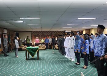 Bupati Lantik 57 Pejabat Struktural di Lingkungan Pemkab Nunukan