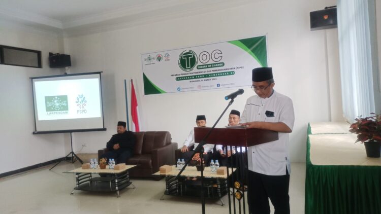 LAKPESDAM PB NU Gelar TOC Program Penguatan Pemerintahan dan Pembangunan Desa