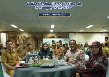 Coffee Morning Pimpinan Perangkat Daerah Bahas Pentingnya Komunikasi