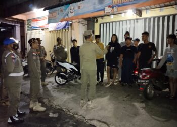 Belasan Pelajar Terjaring Operasi Patroli Jam Malam Satpol PP