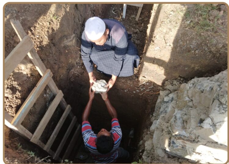 Camat Sebatik Tengah Letakkan Batu Pertama Pembangunan Gereja