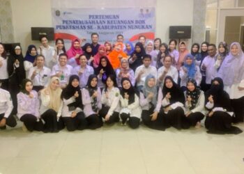 Pertemuan Penatausahaan Keuangan BOK Puskesmas se-Kabupaten Nunukan