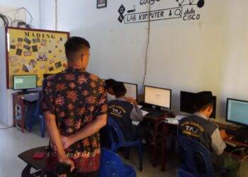 Diskominfo Didaulat Menjadi Penguji Eksternal UKK SMK Mutiara Bangsa