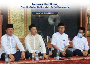 Peringati Hardiknas 2023, Dinas Pendidikan Gelar Dzikir dan Doa Bersama