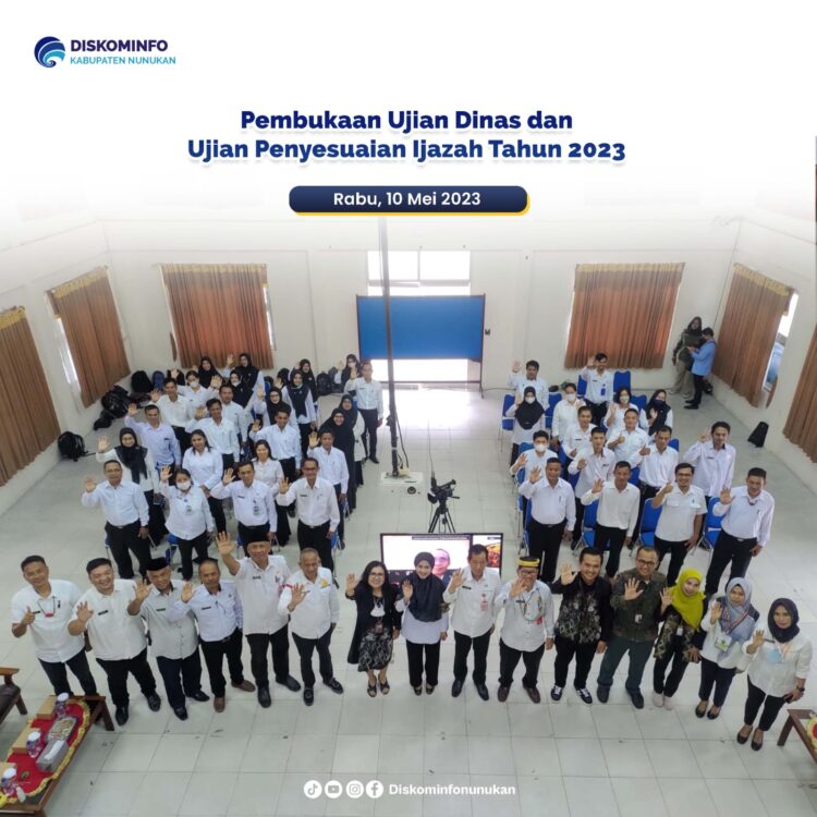 Pembukaan Ujian Dinas, Ini Harapan Bupati