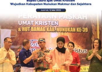 Laura Ajak Umat Kristiani Wujudkan Kabupaten Nunukan Makmur dan Sejahtera