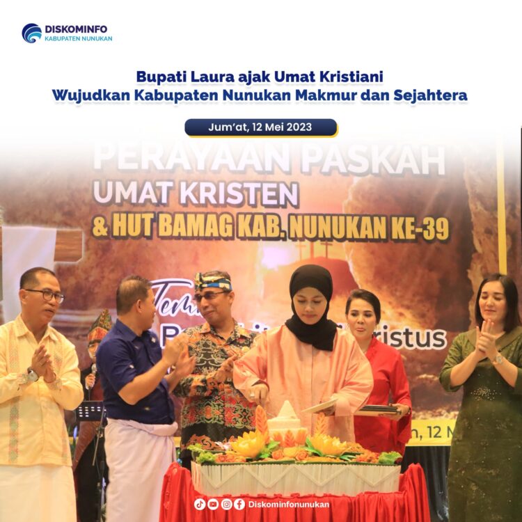 Laura Ajak Umat Kristiani Wujudkan Kabupaten Nunukan Makmur dan Sejahtera