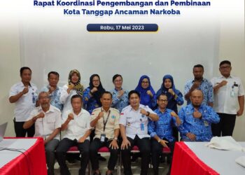 Rapat Koordinasi Pengembangan dan Pembinaan Kota Tanggap Ancaman Narkoba