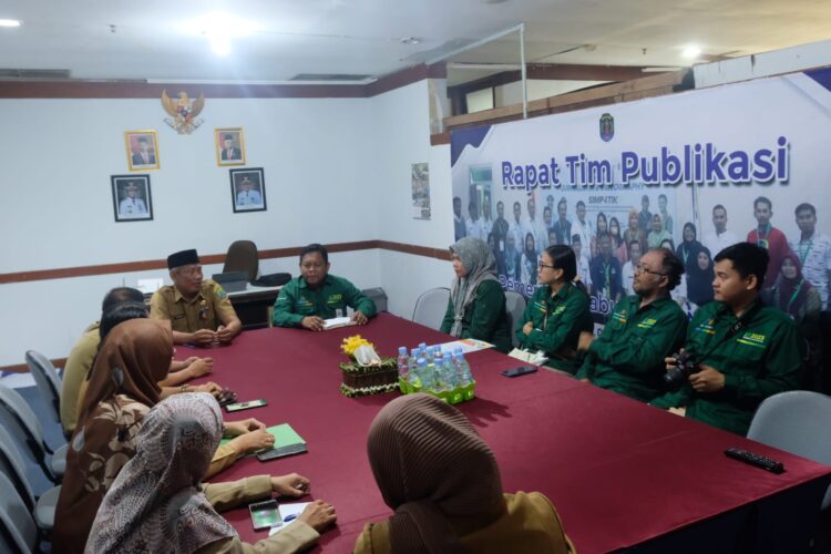 Samakan Persepsi Data, BPS Kunjungi Diskominfotik Nunukan