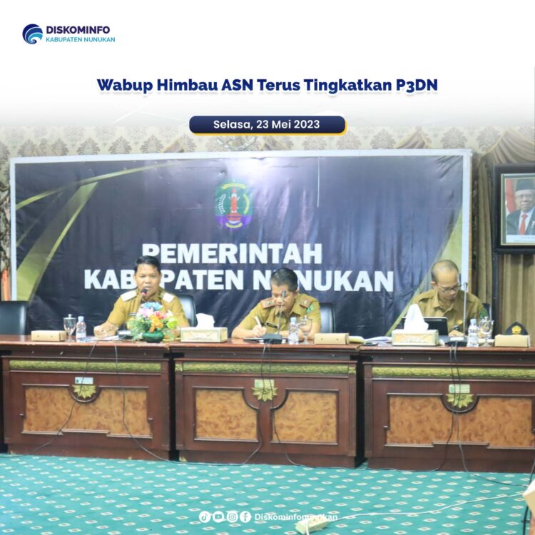 Wabup Himbau ASN Serius Tingkatkan P3DN