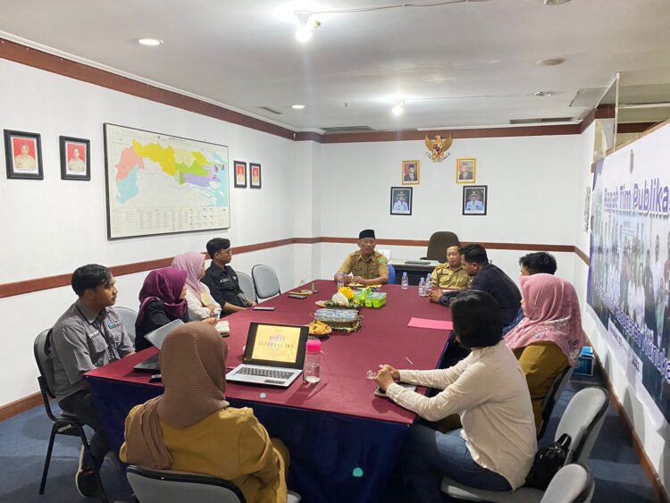 Rapat Internal, Kaharuddin Minta Tim Liputan Samakan Persepsi