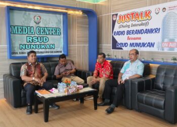 Direktur RSUD Nunukan Gelar Silatuhrahmi Bersama Insan Media