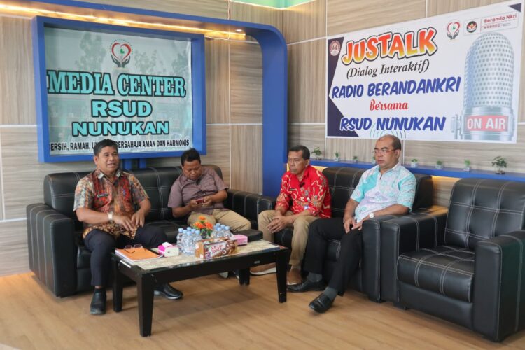 Direktur RSUD Nunukan Gelar Silatuhrahmi Bersama Insan Media